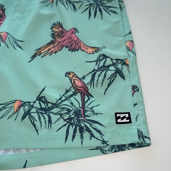Billabong Sundays Layback Volleys Boardshorts Mint NWOT Men’s Size Medium - Picture 5 of 12